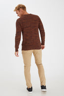 Steffen Crew Neck - Bone Brown