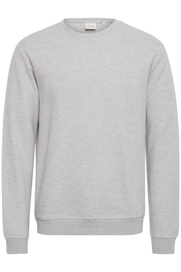 Timmy Round Neck Sweater - Light Grey