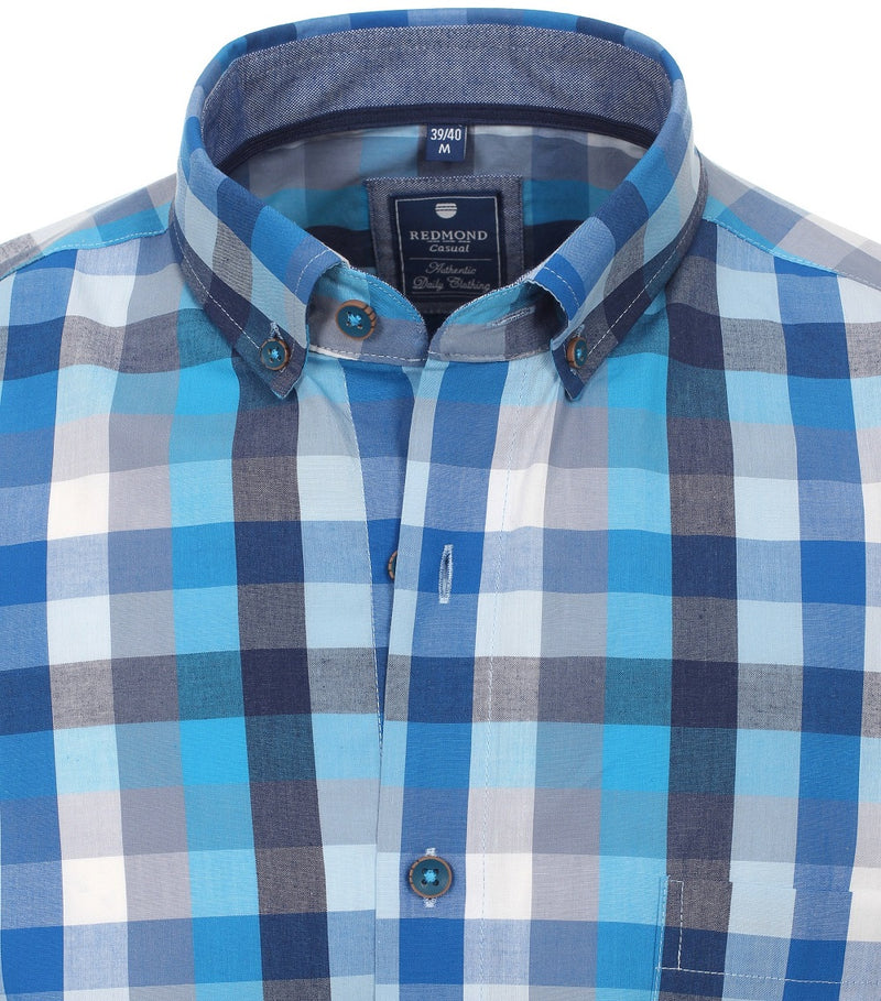 Regular Fit Casual Shirt - Blue