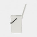 Sort & Go 12 Litre Bin - Light Grey