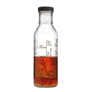 Glass Salad Dressing Jar