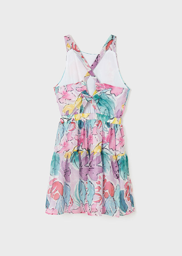 Printed Dress - Lilac
