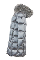 Faux Fur Jacket - Silver