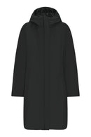 Long Rain Coat - Black