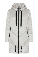 Puffer Coat - Cream