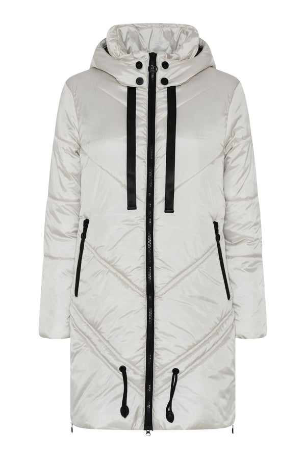 Puffer Coat - Cream