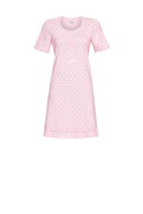 Button Placket Nightdress - Nelke/clove