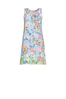 Nightdress With Bow - Sky Blue