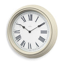 Devonshire 28cm Wall Clock - Cream