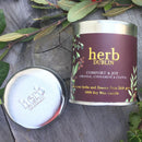 Herb Amber Jar Orange