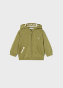 Hooded Knit Jumper - Jungle