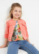 Twill Jacket - Peach