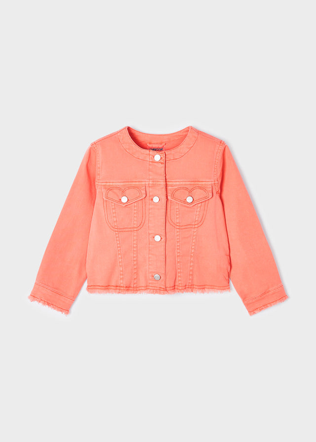 Twill Jacket - Peach