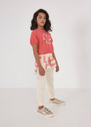 Cotton T-Shirt - Azalea Pink