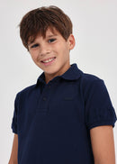 Short Sleeve Polo - Navy