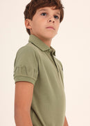 Short Sleeve Polo - Leaf