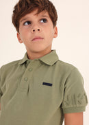 Short Sleeve Polo - Leaf