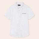 Short Sleeve Dress Shirt - White