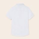 Short Sleeve Dress Shirt - White