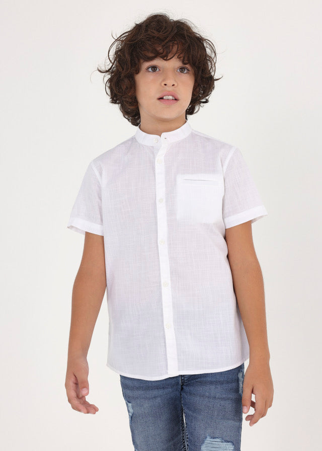 Short Sleeve Shirt - White