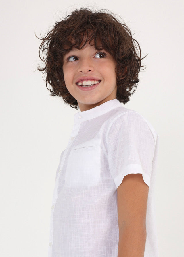 Short Sleeve Shirt - White