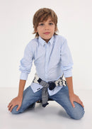 Long Sleeve Shirt - Sky