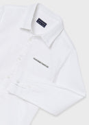 Long Sleeve Dress Shirt - White