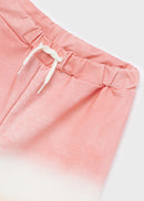 Printed Shorts Set - White/coral