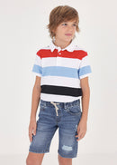 Distressed Denim Shorts - Medium