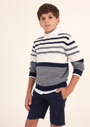 Dress Sweater - Navy