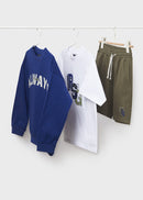 Knitted Pullover Shirt Set - Persia