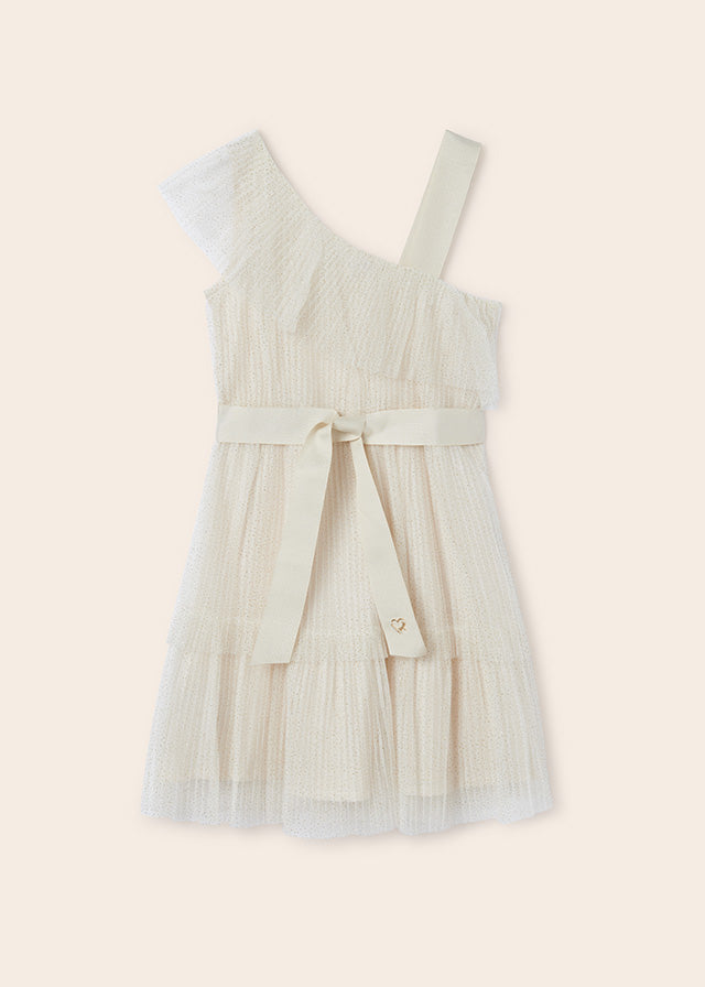 Tulle Dress - Chickpea