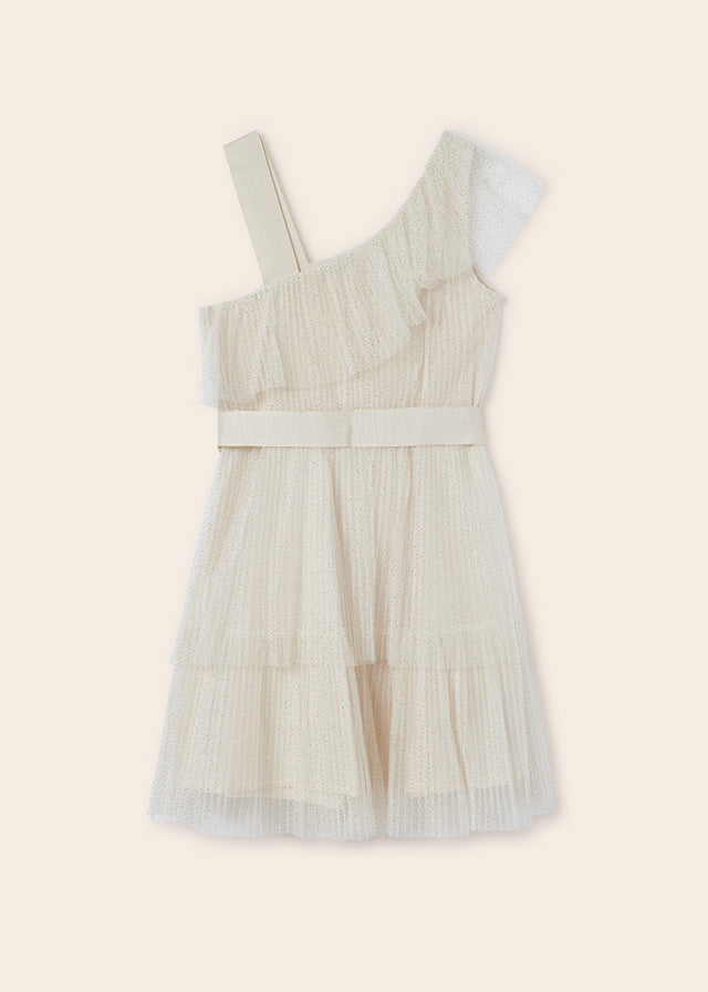 Tulle Dress - Chickpea