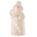 Love Snowman Votive