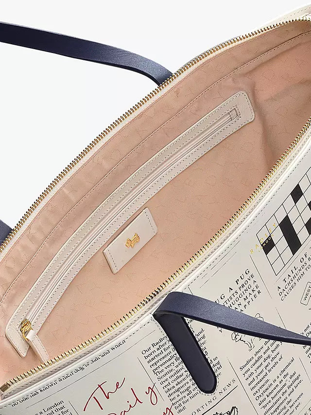 The Daily Radley Large Ziptop Tote - Chalk