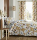 Inga Leaf Duvet Cover Set - Gold