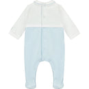 Fairisle Interlock AIO - Pale Blue