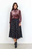 Hera2 Blouse - Wine Red