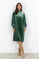 Hera3 Midi Dress - Forest Green