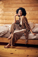 Hera4 Cardigan - Sepia Brown