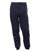 Fleece Cuff Bottom Jogs - Navy