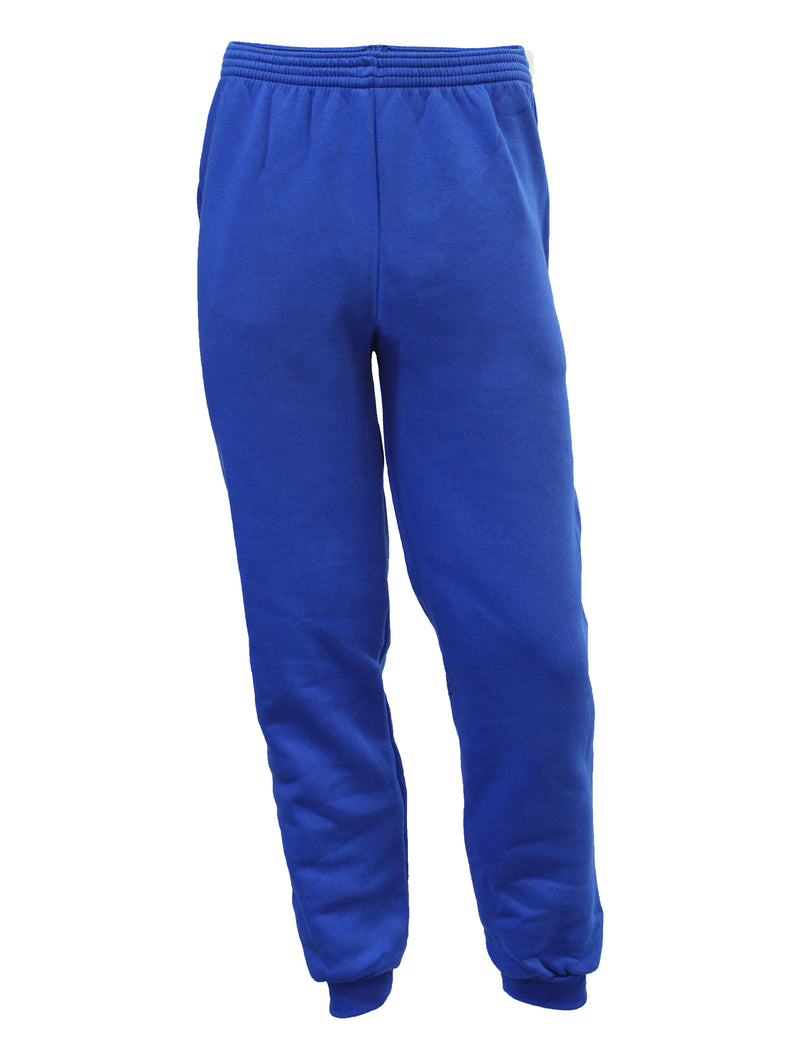 Fleece Cuff Bottom Jogs - Royal