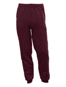 Cuff Bottom Jogs - Wine