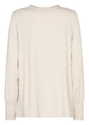 Marica V Neck Loose Blouse - Cream