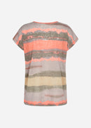 Aretha 33 T-Shirt - Coral Haze