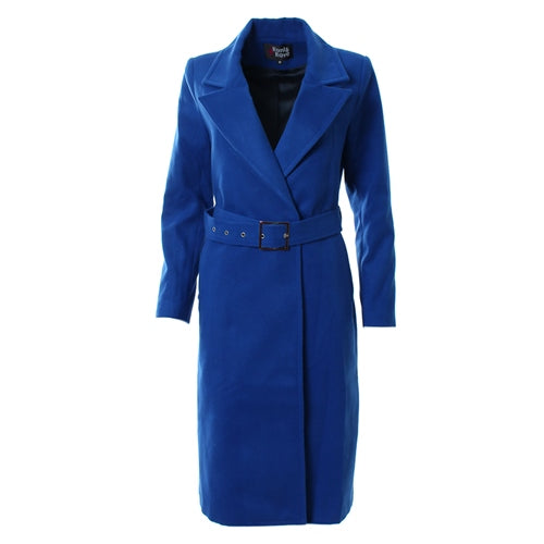 Cora Coat - Cobalt