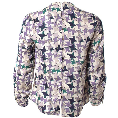 Kendra Blouse - Lilac