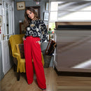 Carolina Trouser - Red