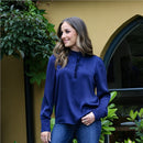 Veda Blouse - Navy
