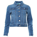 June Denim Jacket - Mid Blue